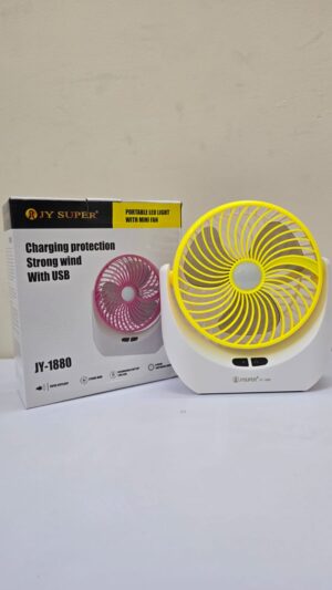 JY 1880 Rechargeable Fan