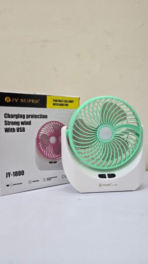 JY 1880 Rechargeable Fan