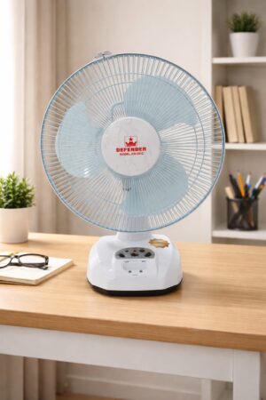 Defender kn 2912 rechargeable AC/DC fan